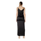Only Black Recycled Polyester Long