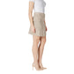 Vila Clothes Beige Cotton Mini