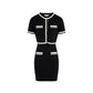 Morgan De Toi Black Viscose Short