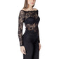 Morgan De Toi Black Polyamide Long Sleeve