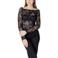Morgan De Toi Black Polyamide Long Sleeve
