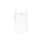 Morgan De Toi Cream Viscose Tank Top