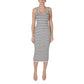 Morgan De Toi Beige Viscose Long