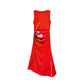 Desigual Red Viscose Long Dress