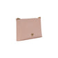 PINKO Pink Leather Clutch Bag Womens Clutch Bag