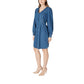 ICHI Blue Cotton Short