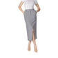 ICHI Gray Polyester Long