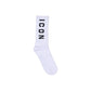 Icon White Cotton Sock
