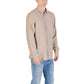 Antony Morato Beige Viscose Shirt