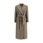 Golden Goose Beige Fleece Wool Coat