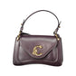 Coccinelle Purple Leather Handbag