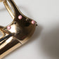 Dolce & Gabbana Gold Embellished Vally Heels Sandals Shoes