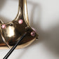 Dolce & Gabbana Gold Embellished Vally Heels Sandals Shoes
