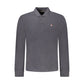 Napapijri Black Cotton Men Polo Shirt