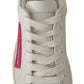 Dolce & Gabbana White Suede Leather Low Top Sneakers Shoes