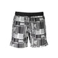 Karl Lagerfeld Black Polyester Men's Swim Boxer