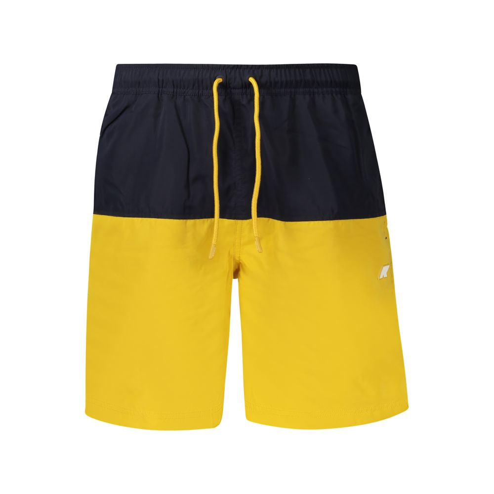 K-WAY Blue Polyester Swimwear Mens Swim