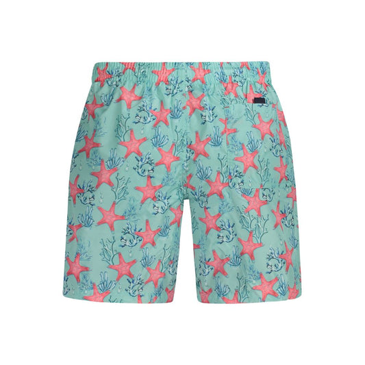 Norway 1963 Blue Polyester Swimwear Mens Swim