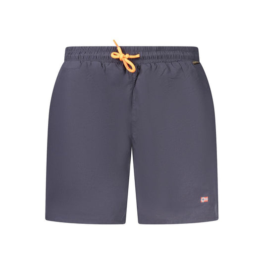 Napapijri Blue Polyamide Swimwear Mens Swim