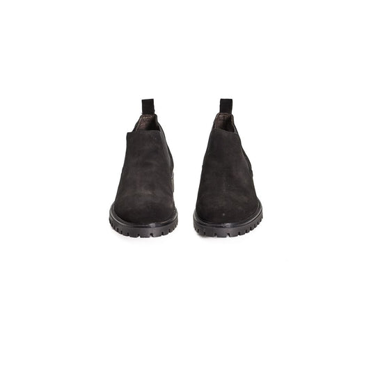 Roberto Pepe Luxury Black Calfskin Boot