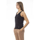 Baldinini Trend Black Fabric Tank Top