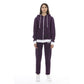 Baldinini Trend Purple Cotton Tracksuit