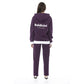 Baldinini Trend Purple Cotton Tracksuit