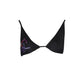 Karl Lagerfeld Black Elastane Swimwear