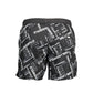 Karl Lagerfeld Black Polyester Men's Swim Trunk