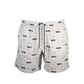 Karl Lagerfeld White Polyester Men's Swim Trunks Mens Shorts
