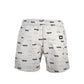 Karl Lagerfeld White Polyester Men's Swim Trunks Mens Shorts