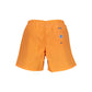 North Sails Arancione Polyester Men Swim Trunk Mens Shorts