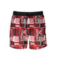 Karl Lagerfeld Rosso Polyester Men Swimming Boxer Mens Shorts