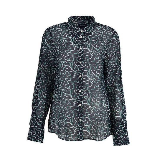 Gant Blu Cotton Women Shirt