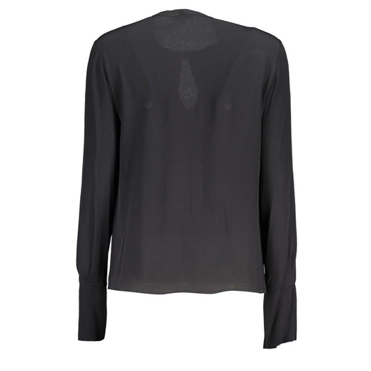 Patrizia Pepe "Black Viscose Women's Blouse"