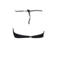 Karl Lagerfeld Black Elastane Swimwear