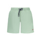 Norway 1963 Green Polyamide Swimwear Mens Shorts