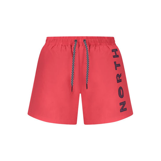 North Sails Red Cotton Swimwear Mens Swim