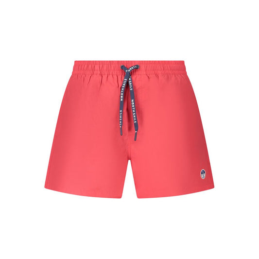 North Sails Red Cotton Swimwear Mens Swim