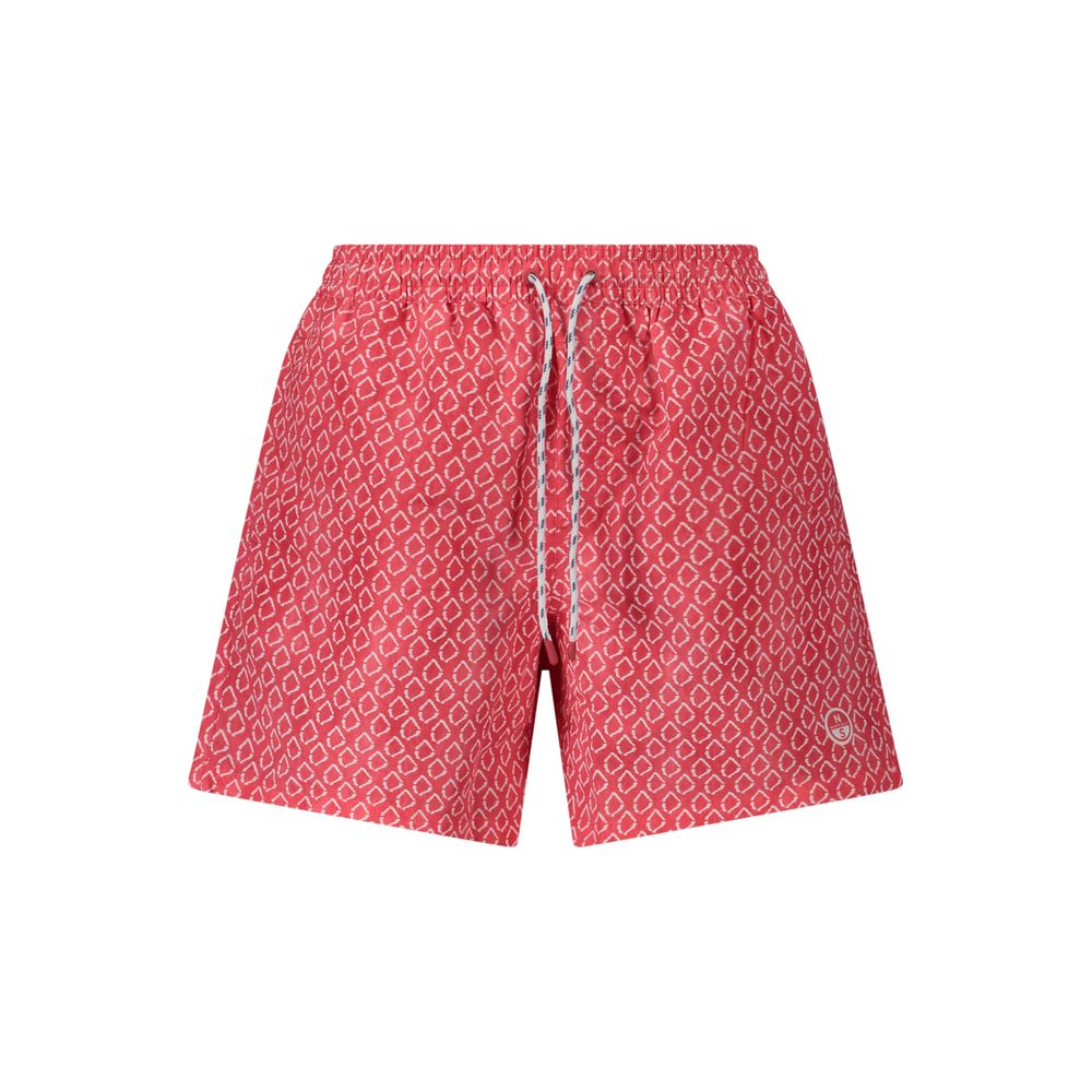 North Sails Red Polyester Swimwear Mens Swim