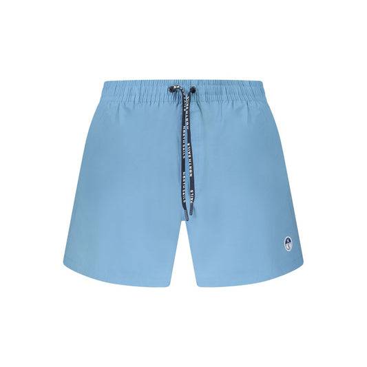 North Sails Blue Cotton Swimwear Mens Swim