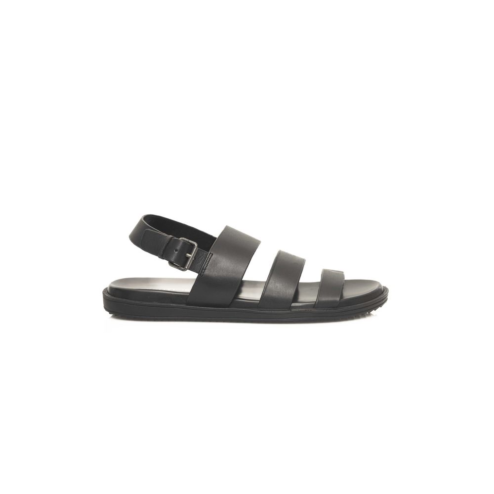 Cerruti 1881 Black Cowhide Sandal