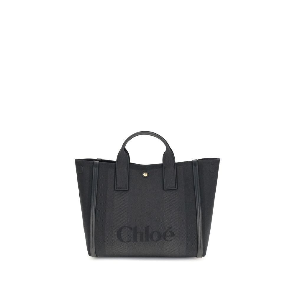 Chloé Black Cotton Handbag