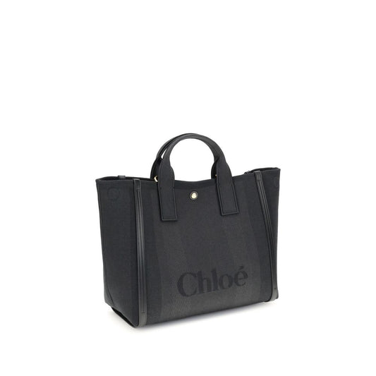 Chloé Black Cotton Handbag