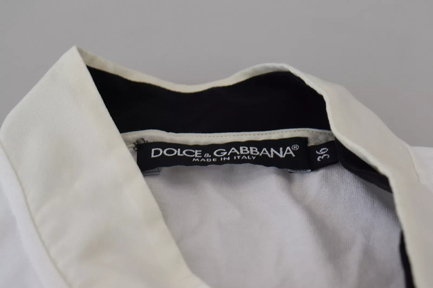 Dolce & Gabbana White Cotton LOVE Print Top Blouse T-shirt
