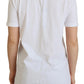 Dolce & Gabbana White Cotton LOVE Print Top Blouse T-shirt