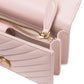 PINKO Powder Pink Love One Mini Shoulder Bag Womens Shoulder Bag
