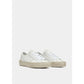 D.A.T.E White Leather Sneaker