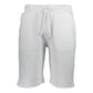 North Sails White Cotton Men's Sweatpant Mens Shorts