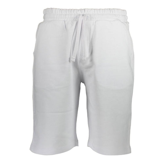 North Sails White Cotton Men's Sweatpant Mens Shorts